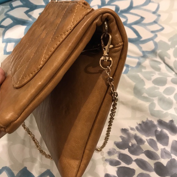 Camel Crossbody Handbag - Picture 2 of 3